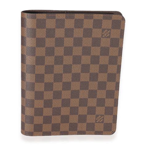 damier desk agenda cover